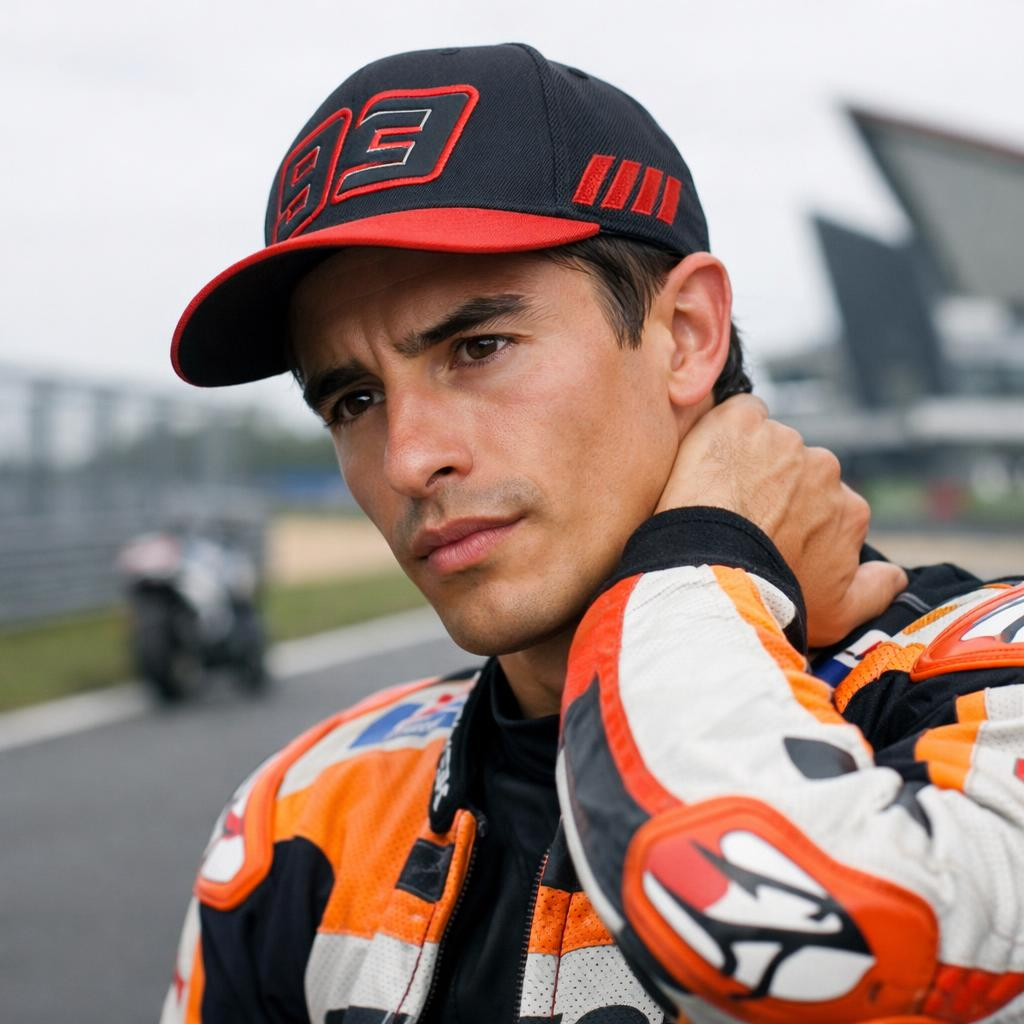 Marc Márquez sigue condicionado por su lesión: falta de control y dudas en Silverstone 2026-08-14