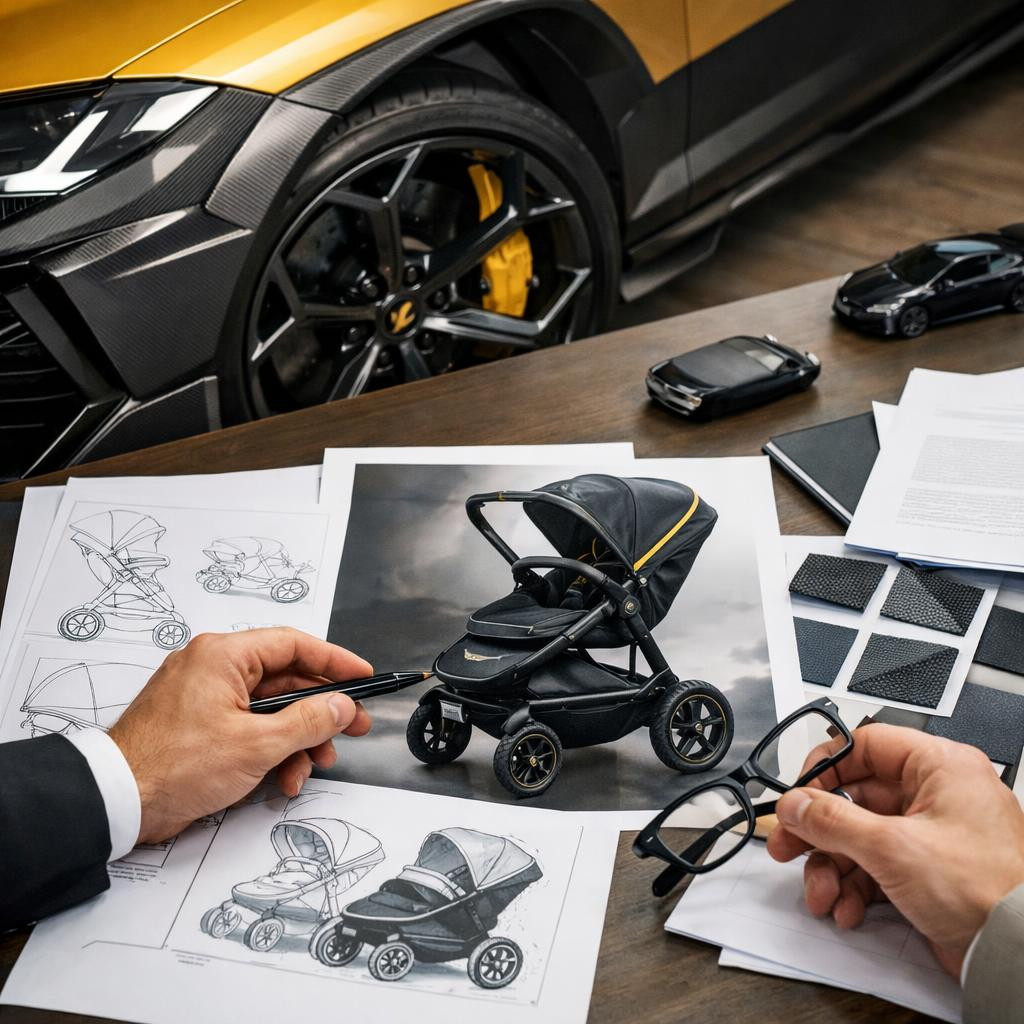 El cochecito de bebé de Lamborghini: lujo extremo sobre ruedas 2026-08-30