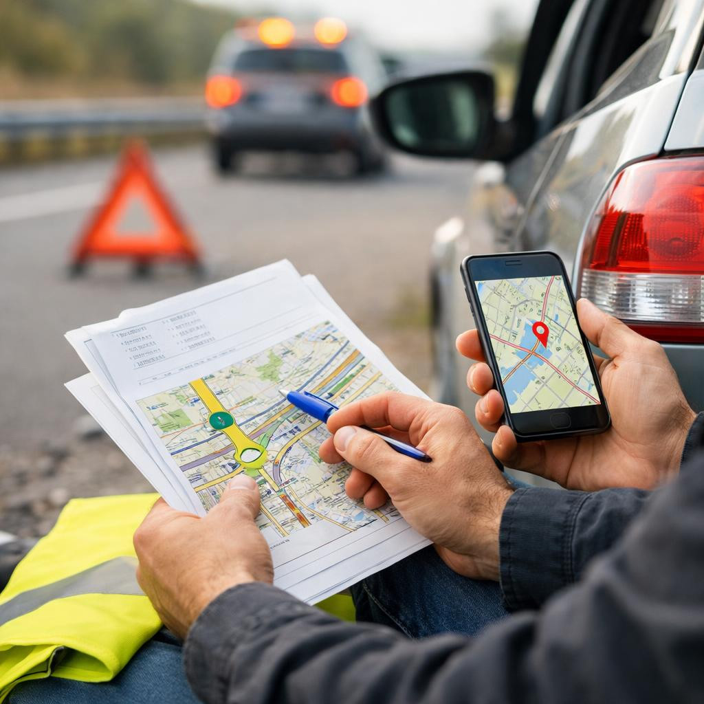 Cómo dar tu ubicación exacta al 112 en una emergencia en carretera 2026-09-05