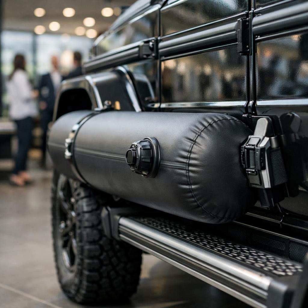 Mercedes Clase G con manguitos: la patente que busca llevar el 4x4 más lejos 2026-09-10