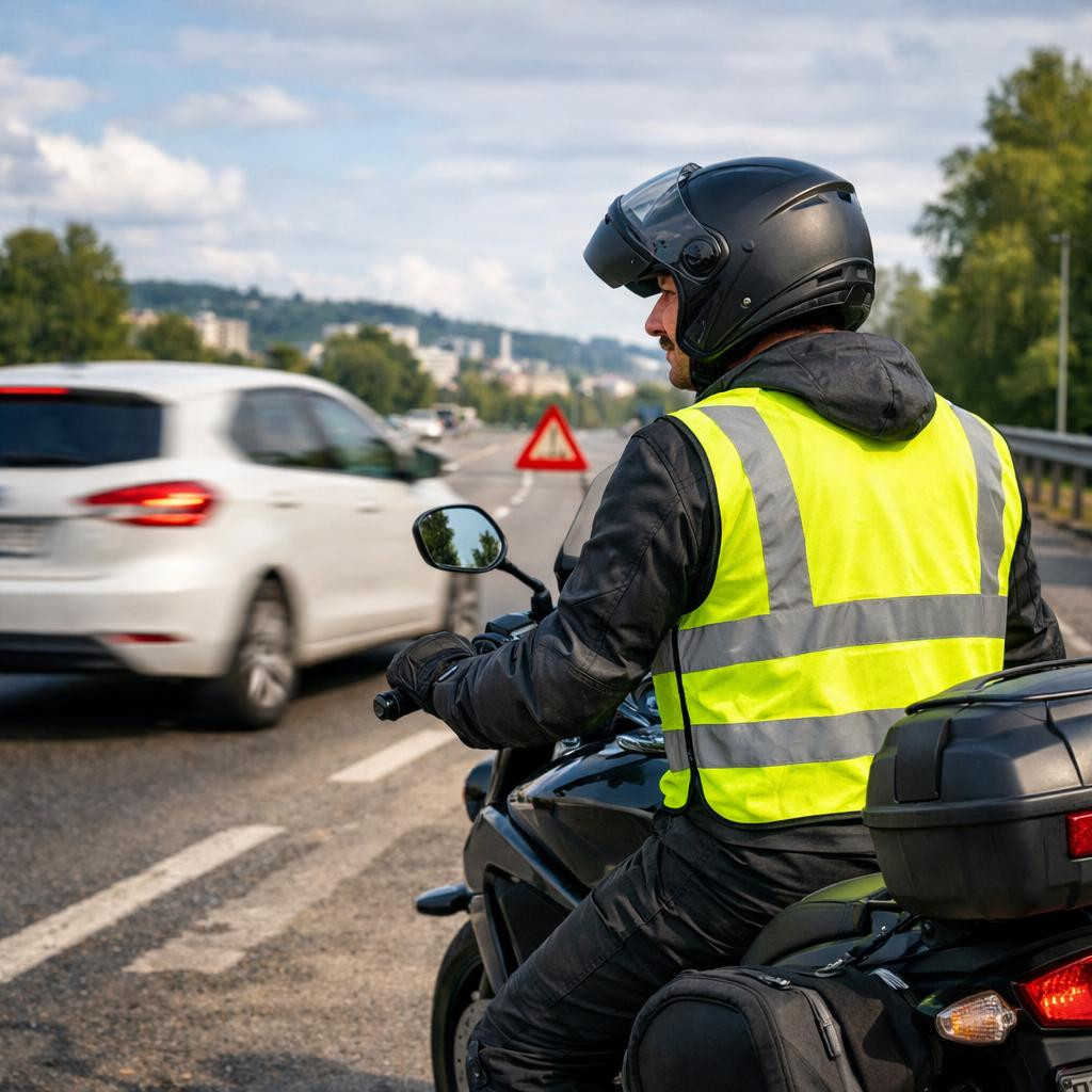Chaleco reflectante para motoristas desde el 1 de octubre: qué cambia y cuándo es obligatorio 2026-09-29