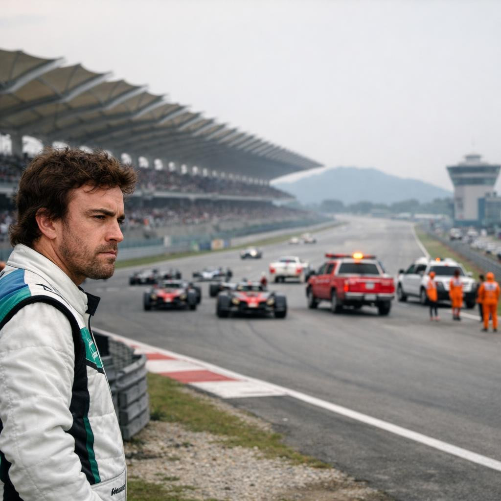 Alonso cuestiona a la FIA tras el caos de Sepang y pide explicaciones 2026-10-05