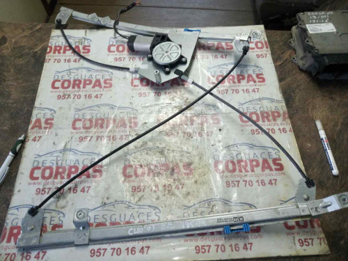  ELEVALUNAS DELANTERO DERECHO RENAULT CLIO III 
