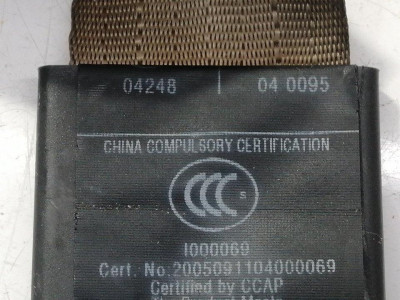 CINTURON SEGURIDAD TRASERO CENTRAL, VOLVO, XC90