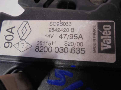 ALTERNADOR, RENAULT, SCENIC I (JA...)