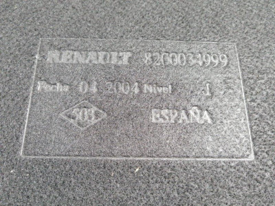 BANDEJA TRASERA, RENAULT, MEGANE II BERLINA 5P