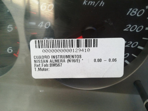  CUADRO INSTRUMENTOS 