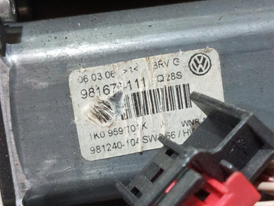 ELEVALUNAS DELANTERO DERECHO, VOLKSWAGEN, PASSAT VARIANT (3C5)