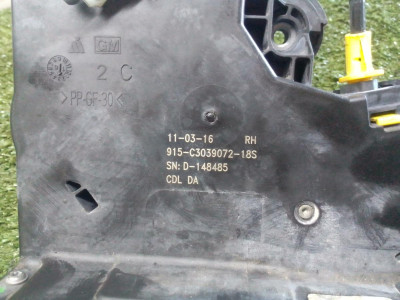 CERRADURA PUERTA DELANTERA DERECHA, OPEL, ASTRA K BERLINA 5P