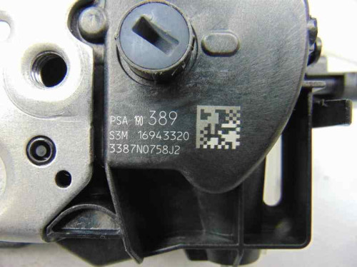  CERRADURA PUERTA TRASERA IZQUIERDA, CITROEN, C4 CACTUS 