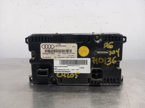  PANTALLA MULTIFUNCION, AUDI, A6 BERLINA (4F2) 