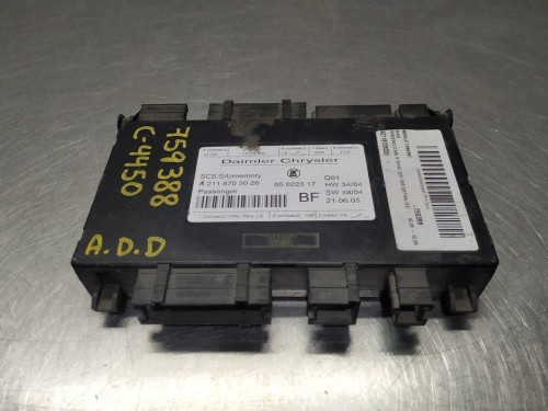  MODULO CONFORT MERCEDES-BENZ CLASE ML (BM 164) 