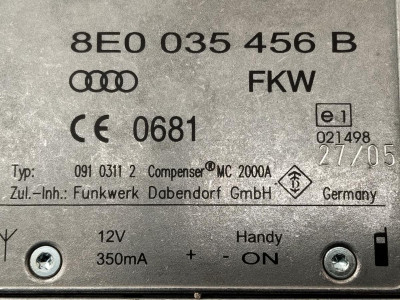 MODULO ELECTRONICO, AUDI, A6 AVANT (4F5)