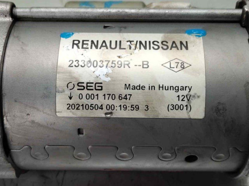 MOTOR ARRANQUE DACIA LODGY 