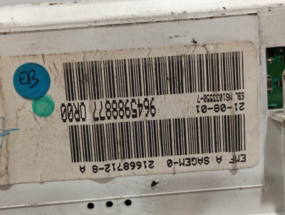 PANTALLA MULTIFUNCION, PEUGEOT, 206