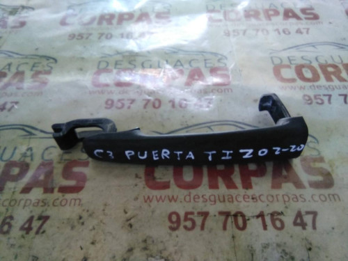  MANETA EXTERIOR TRASERA IZQUIERDA CITROEN C3 