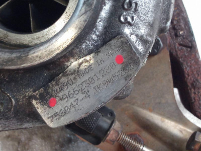 TURBOCOMPRESOR, CITROEN, C4 BERLINA