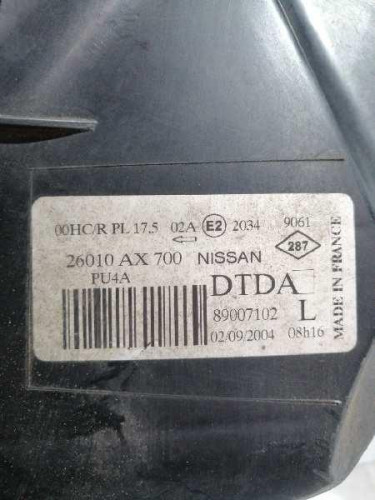  FARO DERECHO NISSAN MICRA (K12E) 