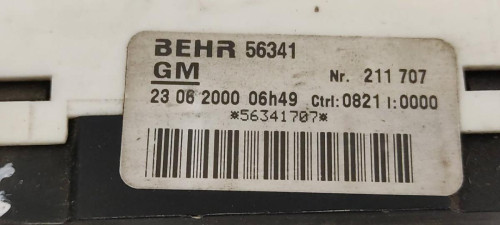 MANDO CALEFACCION / AIRE ACONDICIONADO Opel ZAFIRA A 