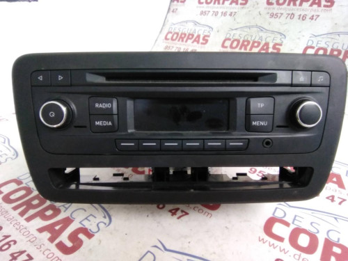 SISTEMA AUDIO / RADIO CD Seat IBIZA BERLINA (6J5) 