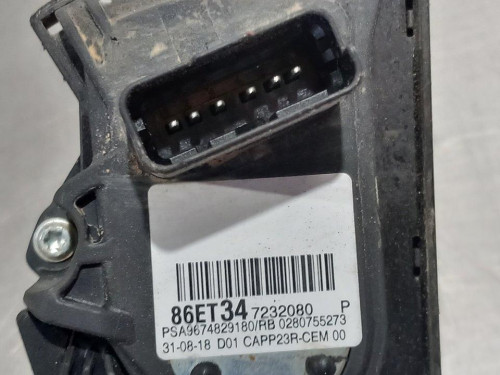  PEDAL ACELERADOR PEUGEOT 308 