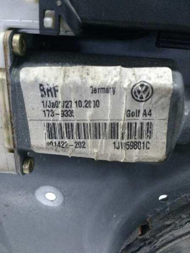  ELEVALUNAS DELANTERO IZQUIERDO Volkswagen GOLF IV BERLINA (1J1)(10.1997) 