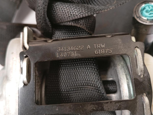 CINTURON SEGURIDAD TRASERO DERECHO Mercedes-Benz CLASE C (BM 205) BERLINA 