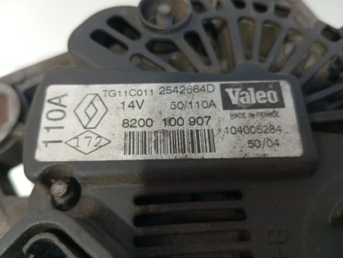  ALTERNADOR RENAULT MEGANE II BERLINA 5P 