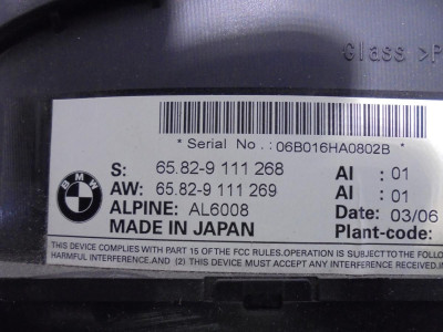 PANTALLA MULTIFUNCION, BMW, SERIE 5 BERLINA (E60)