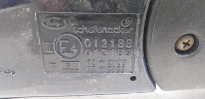 RETROVISOR DERECHO, HYUNDAI, ACCENT (LC)