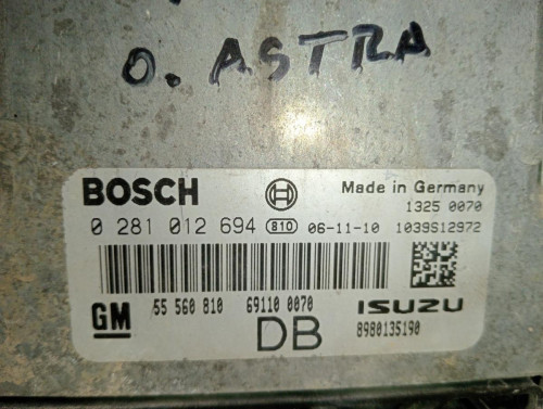  CENTRALITA MOTOR UCE OPEL ASTRA H BERLINA 