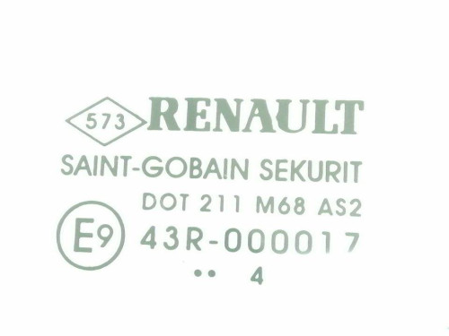  LUNA DELANTERA DERECHA RENAULT MEGANE II COUPE/CABRIO 