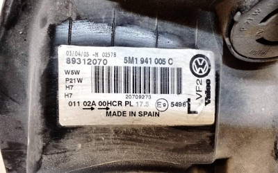 FARO IZQUIERDO, VOLKSWAGEN, GOLF PLUS V (5M1)