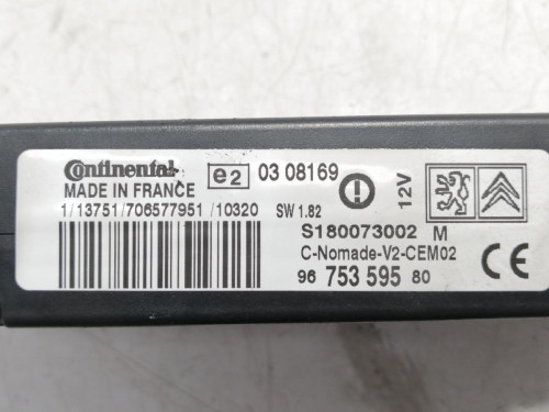  MODULO ELECTRONICO, CITROEN, GRAND C4 PICASSO 