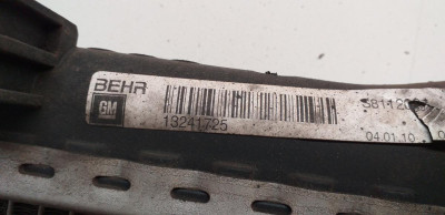 RADIADOR AGUA, OPEL, INSIGNIA BERLINA