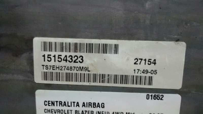 CENTRALITA AIRBAG, CHEVROLET, BLAZER