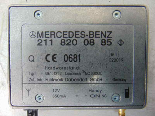  ANTENA MERCEDES-BENZ CLASE E (BM 211) BERLINA 