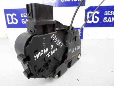 CERRADURA PUERTA TRASERA DERECHA, MAZDA, 3 BERLINA (BK)
