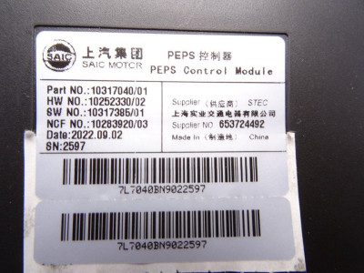 MODULO ELECTRONICO, MG, HS