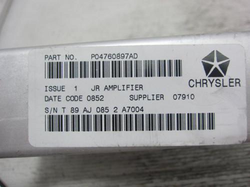  NO IDENTIFICADO CHRYSLER SEBRING JR 41 BERLINA 