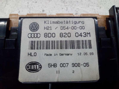 MANDO CLIMATIZADOR, AUDI, A4 AVANT (B5)