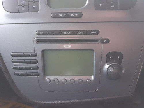  SISTEMA AUDIO / RADIO CD SEAT LEON (1P1) 