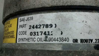 COMPRESOR AIRE ACONDICIONADO, OPEL, VECTRA B BERLINA