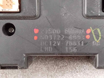 MANDO CALEFACCION / AIRE ACONDICIONADO, NISSAN, TIIDA (C11X/SC11X)