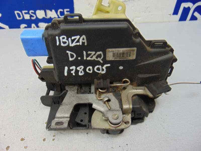 CERRADURA PUERTA DELANTERA IZQUIERDA, SEAT, IBIZA (6L1)
