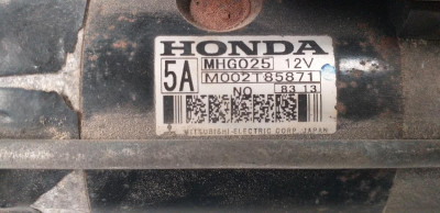 MOTOR ARRANQUE, HONDA, CIVIC 5 PUERTAS (FK)