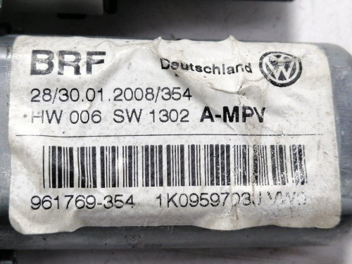  ELEVALUNAS TRASERO IZQUIERDO VOLKSWAGEN TOURAN (1T2) 