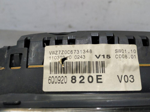  CUADRO INSTRUMENTOS VOLKSWAGEN POLO IV (9N1) 