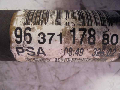 TRANSMISION DELANTERA DERECHA, PEUGEOT, 307 (S1)(04.2001)