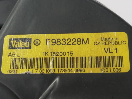  MOTOR CALEFACCION VOLKSWAGEN TOURAN (1T1) 